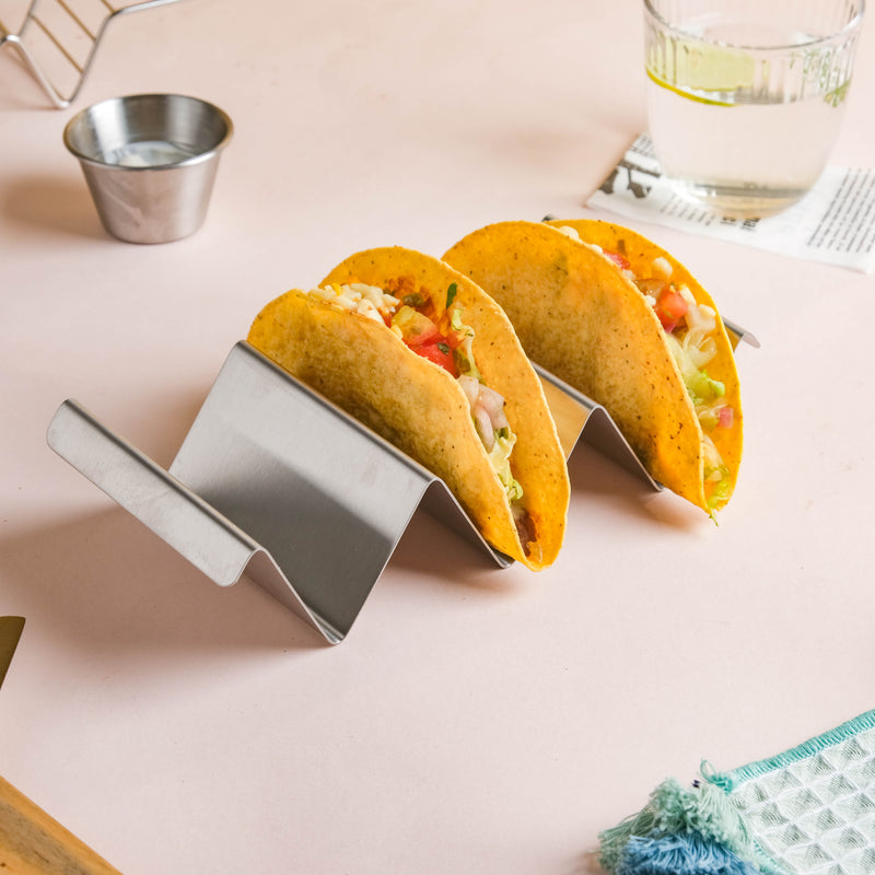 Steel Taco Rack