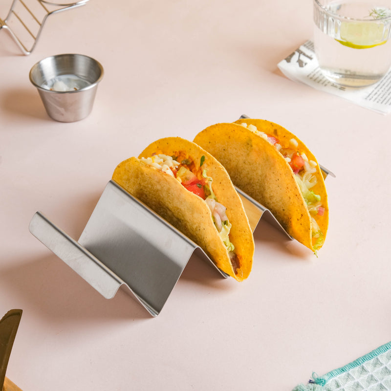 Steel Taco Rack