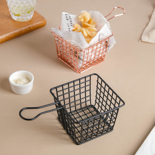 French Fry Basket With Handle