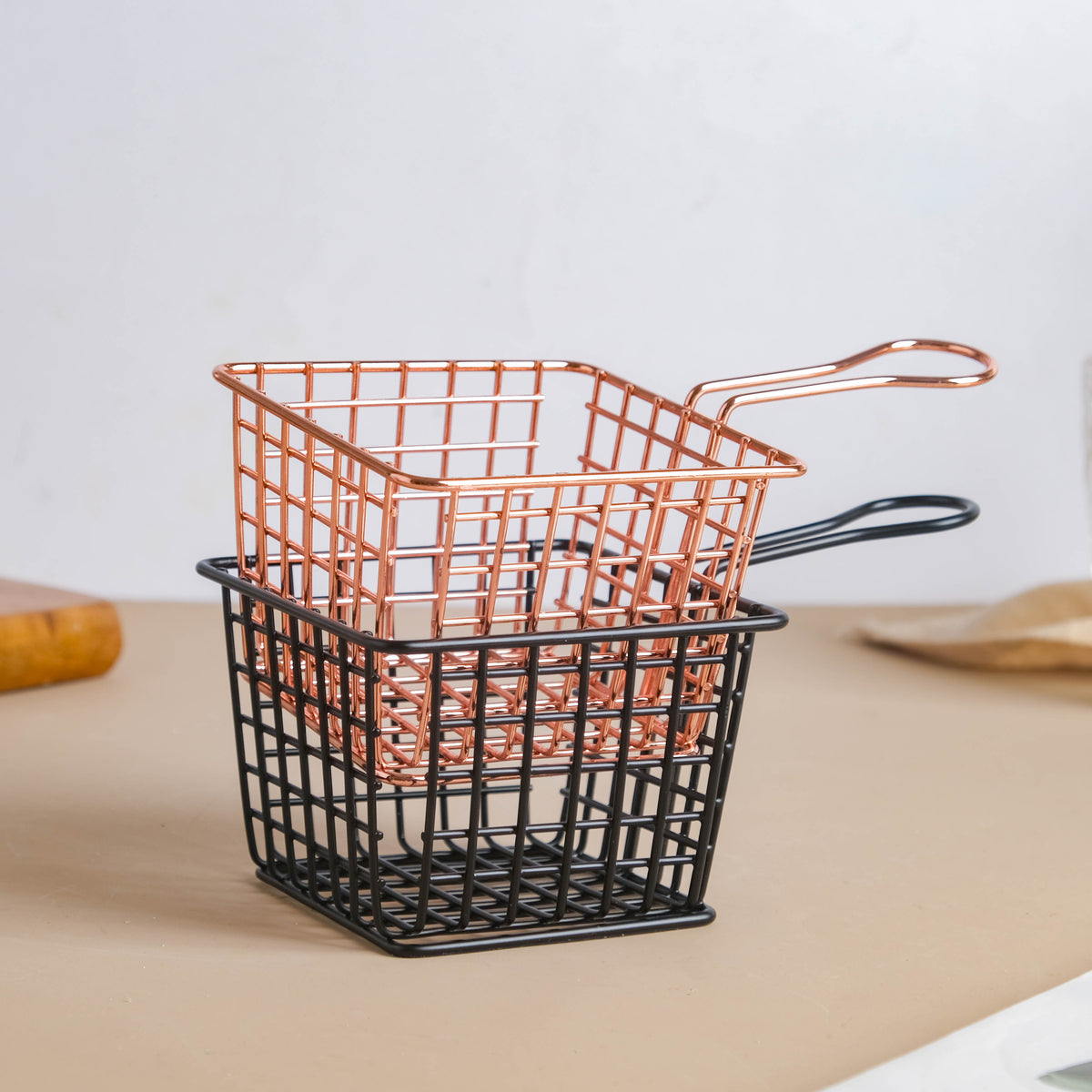 French Fry Basket With Handle