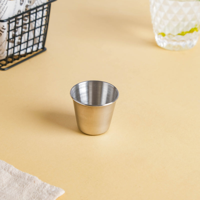 Mini Steel Bucket - Bowl, ceramic bowl, dip bowls, chutney bowl, dip bowls ceramic | Bowls for dining table & home decor 