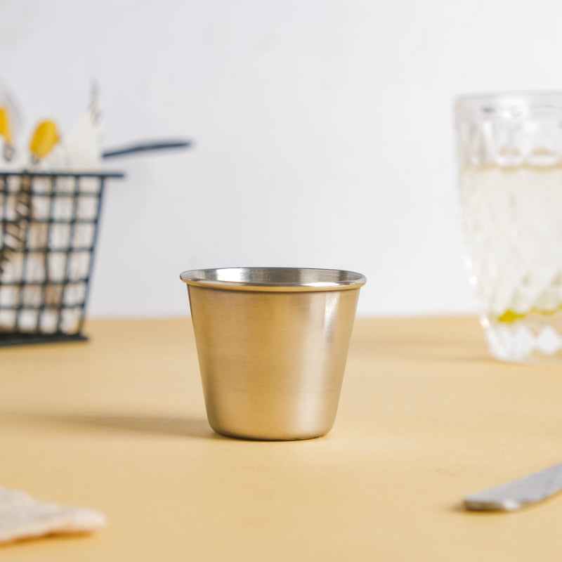 Mini Steel Bucket - Bowl, ceramic bowl, dip bowls, chutney bowl, dip bowls ceramic | Bowls for dining table & home decor 