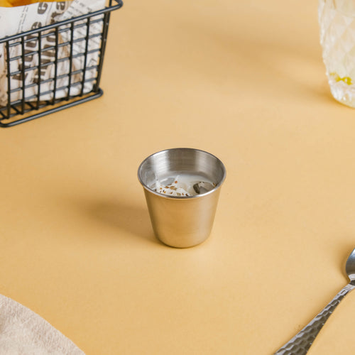 Mini Steel Bucket - Bowl, ceramic bowl, dip bowls, chutney bowl, dip bowls ceramic | Bowls for dining table & home decor 