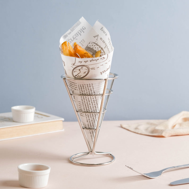Silver Finger Food Basket