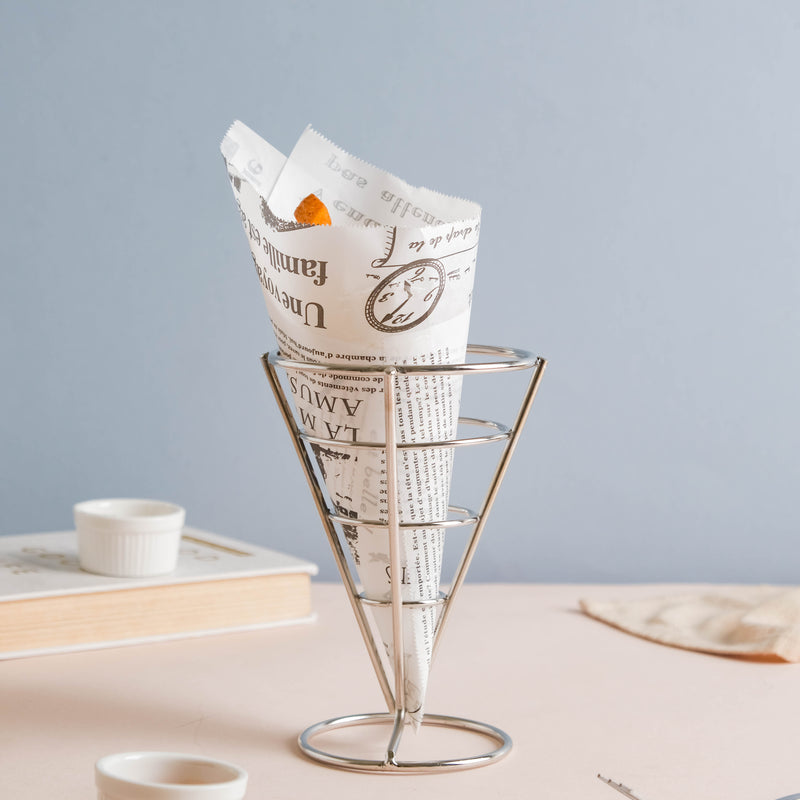 Silver Finger Food Basket