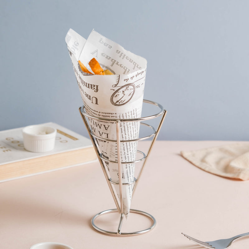 Silver Finger Food Basket