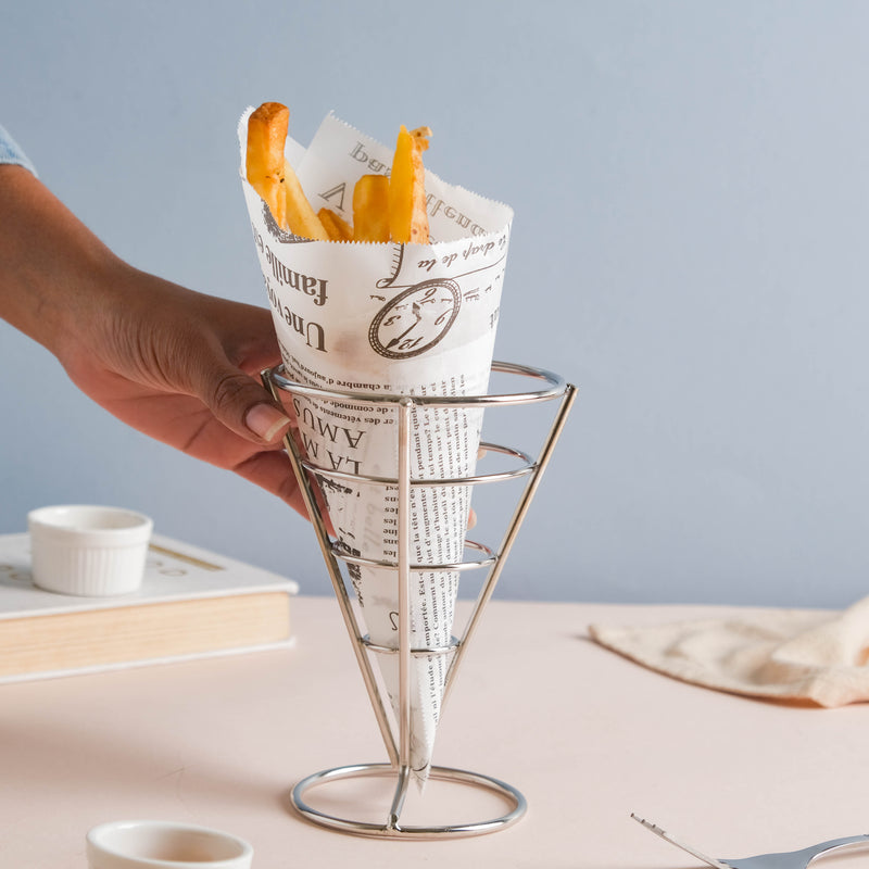 Silver Finger Food Basket