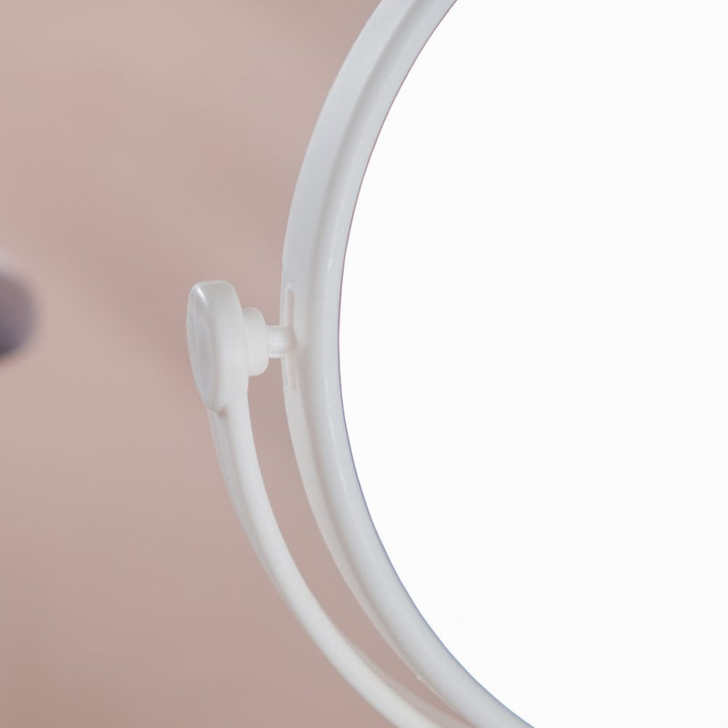 Tabletop Vanity Cat Mirror With Organizer White - Dressing table mirror and makeup vanity mirror online | Room decor items