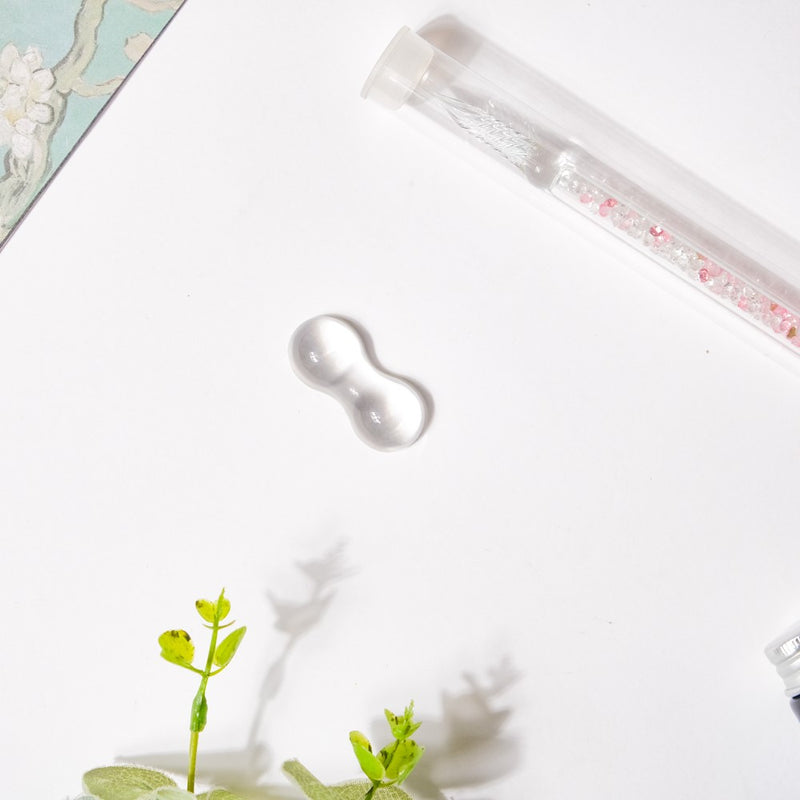 Bling Glass Dip Pen With 4 Ink Bottles