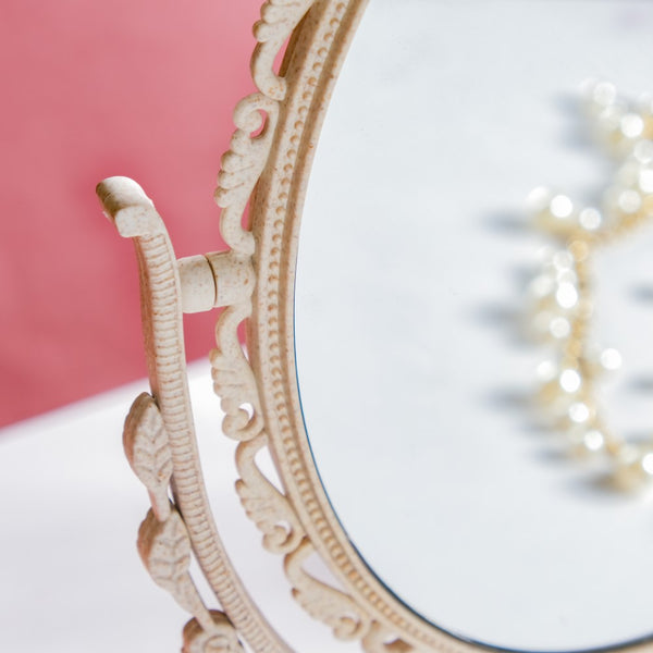 Luxury Gold Framed Dressing Table Mirror - Vintage Decor Accesory