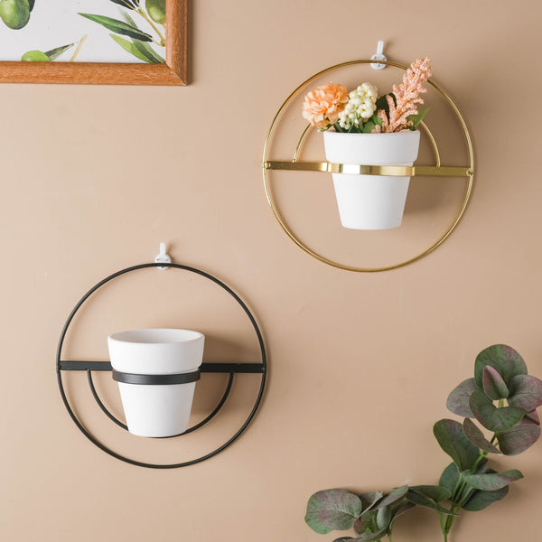 Ceramic Wall Hanging Pot - Indoor planters and flower pots | Home decor items