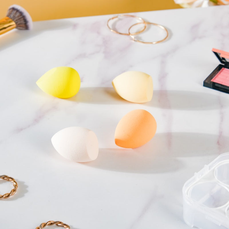 Plush Beauty Blender Multicolor Set of 4