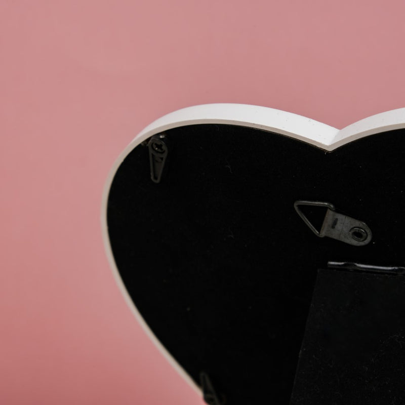 Hearty Face Mirror White Small - Dressing table mirror and makeup vanity mirror online | Room decor items