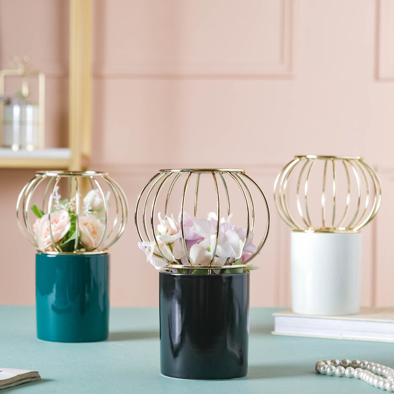 Globe Vase - Indoor planters and flower pots | Home decor items
