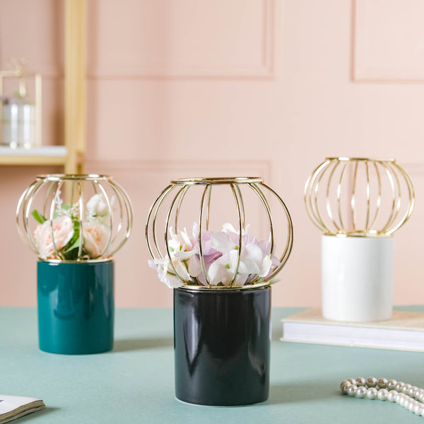 Globe Vase - Indoor planters and flower pots | Home decor items