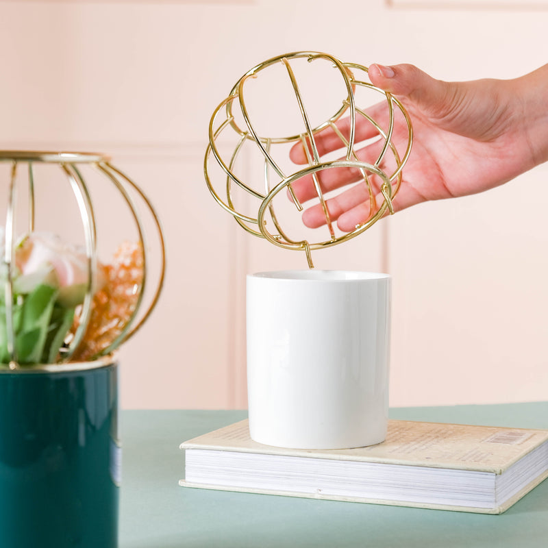 Globe Vase - Indoor planters and flower pots | Home decor items
