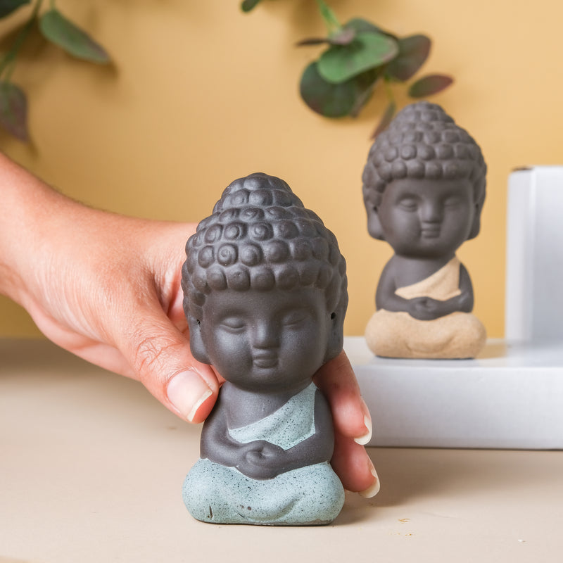 Monk Showpiece - Showpiece | Home decor item | Room decoration item