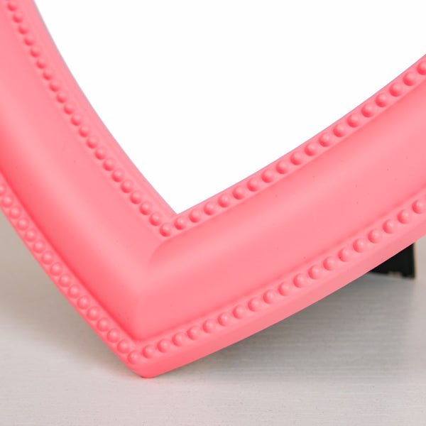 Hearty Desk Mirror Pink Large