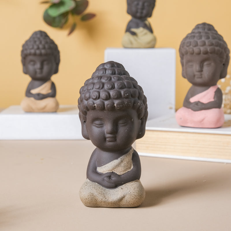 Monk Showpiece - Showpiece | Home decor item | Room decoration item