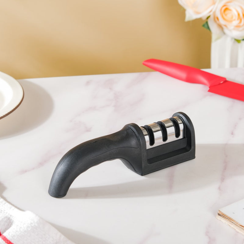 Manual 3 Slot Knife Sharpener Tool - Kitchen Tool
