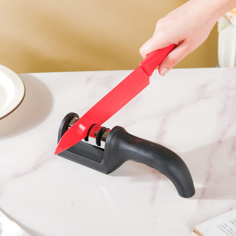 Manual 3 Slot Knife Sharpener Tool - Kitchen Tool