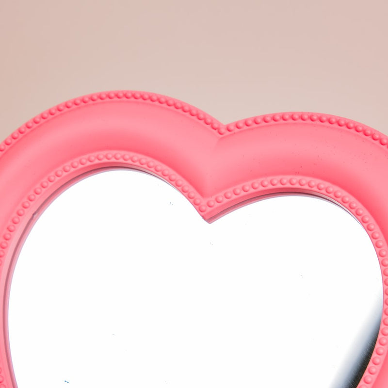 Hearty Desk Mirror Pink Small - Dressing table mirror and makeup vanity mirror online | Room decor items