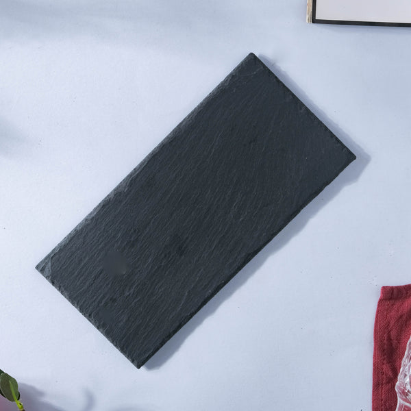 Slate Platter Small - Ceramic platter, serving platter, fruit platter | Plates for dining table & home decor