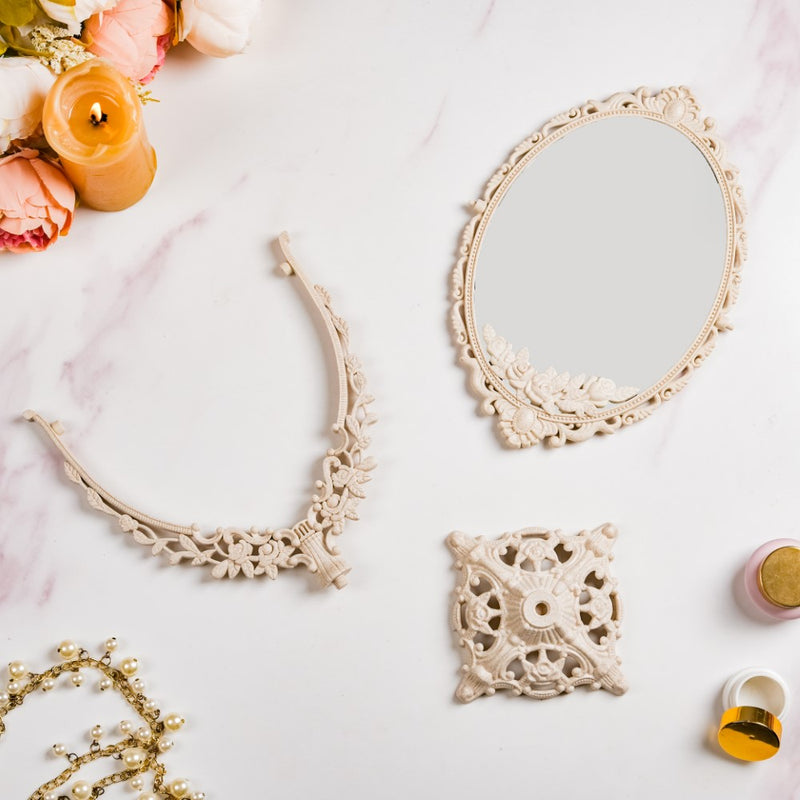 Ornamental Mirror - Dressing table mirror and makeup vanity mirror online | Room decor items