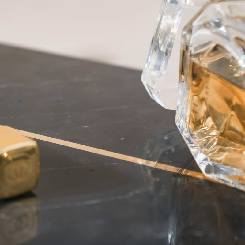 Rectangle Marble Tray With Metal Handle