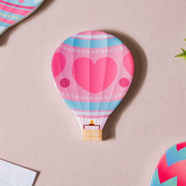 Hot Air Balloon Fridge Magnet Set Of 3 - Showpiece | Home decor item | Room decoration item