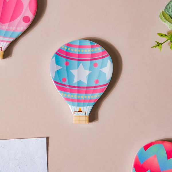 Starshine Hot Air Balloon Fridge Magnet - Showpiece | Home decor item | Room decoration item