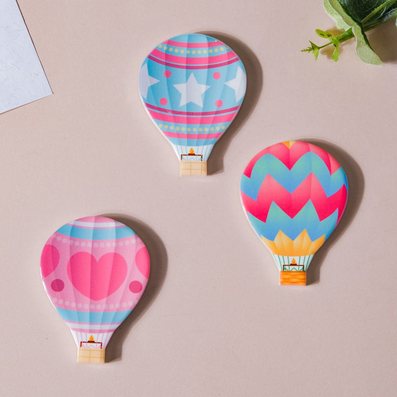 Starshine Hot Air Balloon Fridge Magnet - Showpiece | Home decor item | Room decoration item