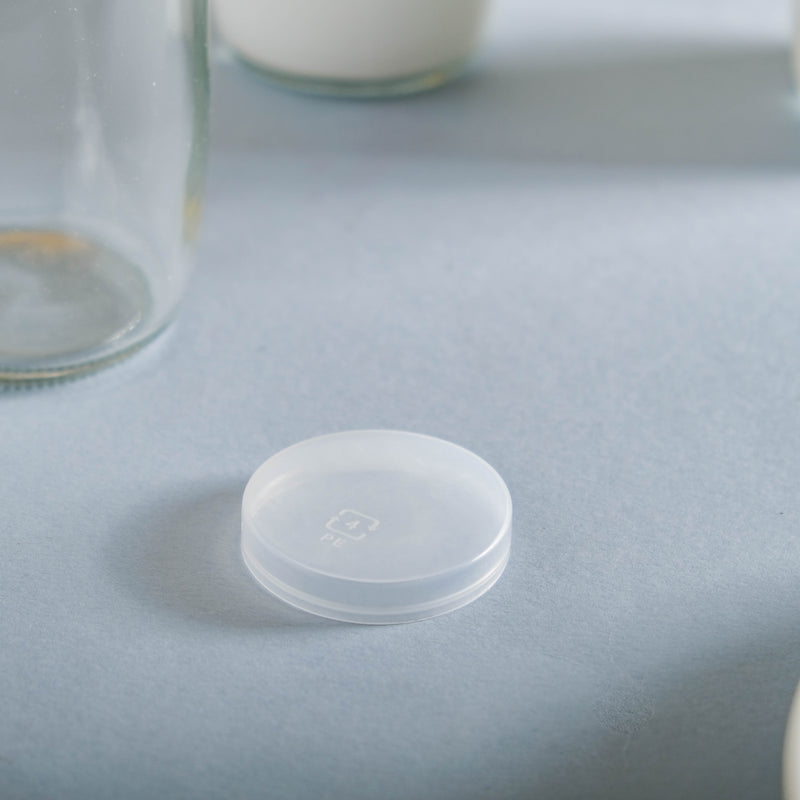 Milk Bottle with Lid Set of 4 - Water bottle, juice bottle, glass bottle | Bottle for Travelling & Dining Table