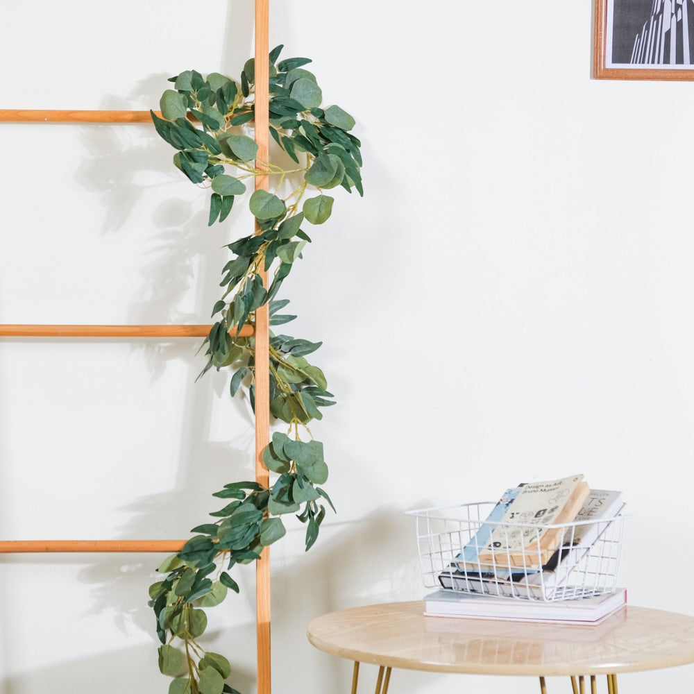 Decorative Willow And Eucalyptus Leaves Vine