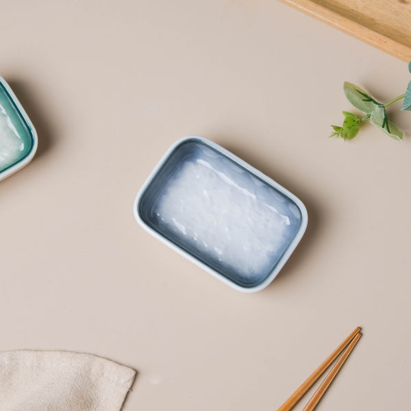 Rustic Blue Dip Bowl - Bowl, ceramic bowl, dip bowls, chutney bowl, dip bowls ceramic | Bowls for dining table & home decor 