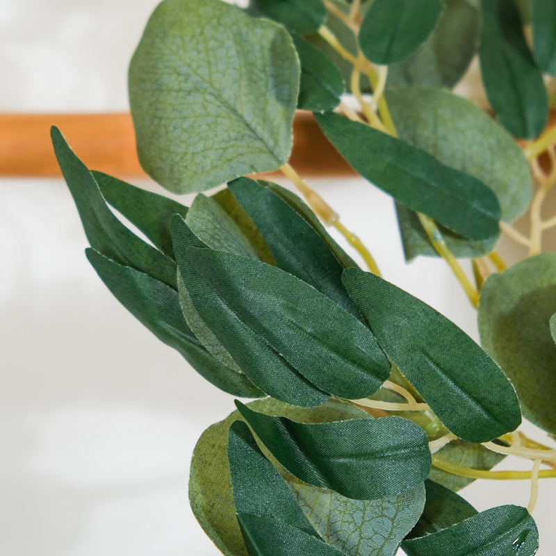 Decorative Willow And Eucalyptus Leaves Vine - Artificial Plant | Flower for vase | Home decor item | Room decoration item