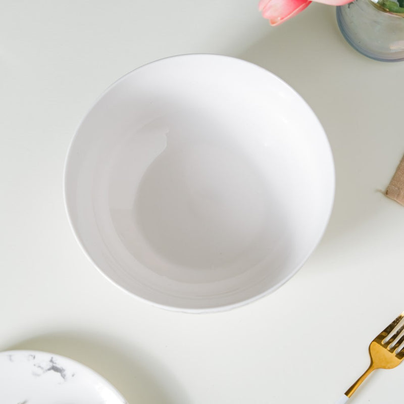 Marble Serving Bowl - Bowl, ceramic bowl, serving bowls, noodle bowl, salad bowls, bowl for snacks, snack bowl sets | Bowls for dining table & home decor