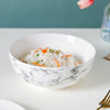 Marble Serving Bowl - Bowl, ceramic bowl, serving bowls, noodle bowl, salad bowls, bowl for snacks, snack bowl sets | Bowls for dining table & home decor