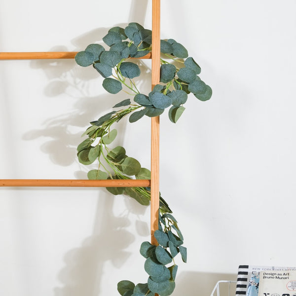 Eucalyptus Leaf Vine For Decoration Green - Artificial Plant | Flower for vase | Home decor item | Room decoration item