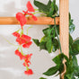 Party Decor Floral Vine Set of 2 Red - Artificial flower | Flower for vase | Home decor item | Room decoration item