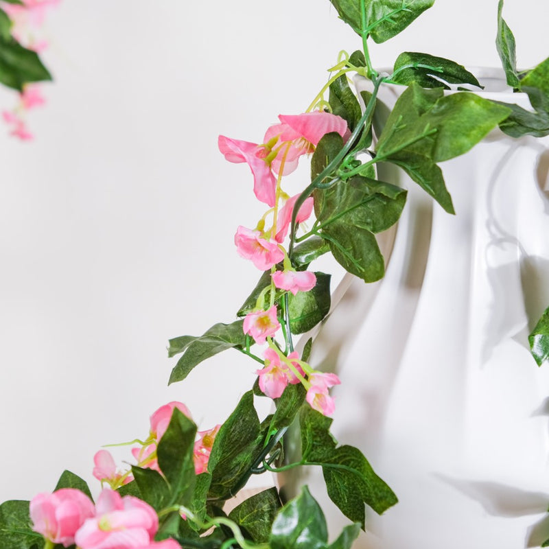 Party Decor Floral Vine Set of 2 Pink - Artificial flower | Flower for vase | Home decor item | Room decoration item