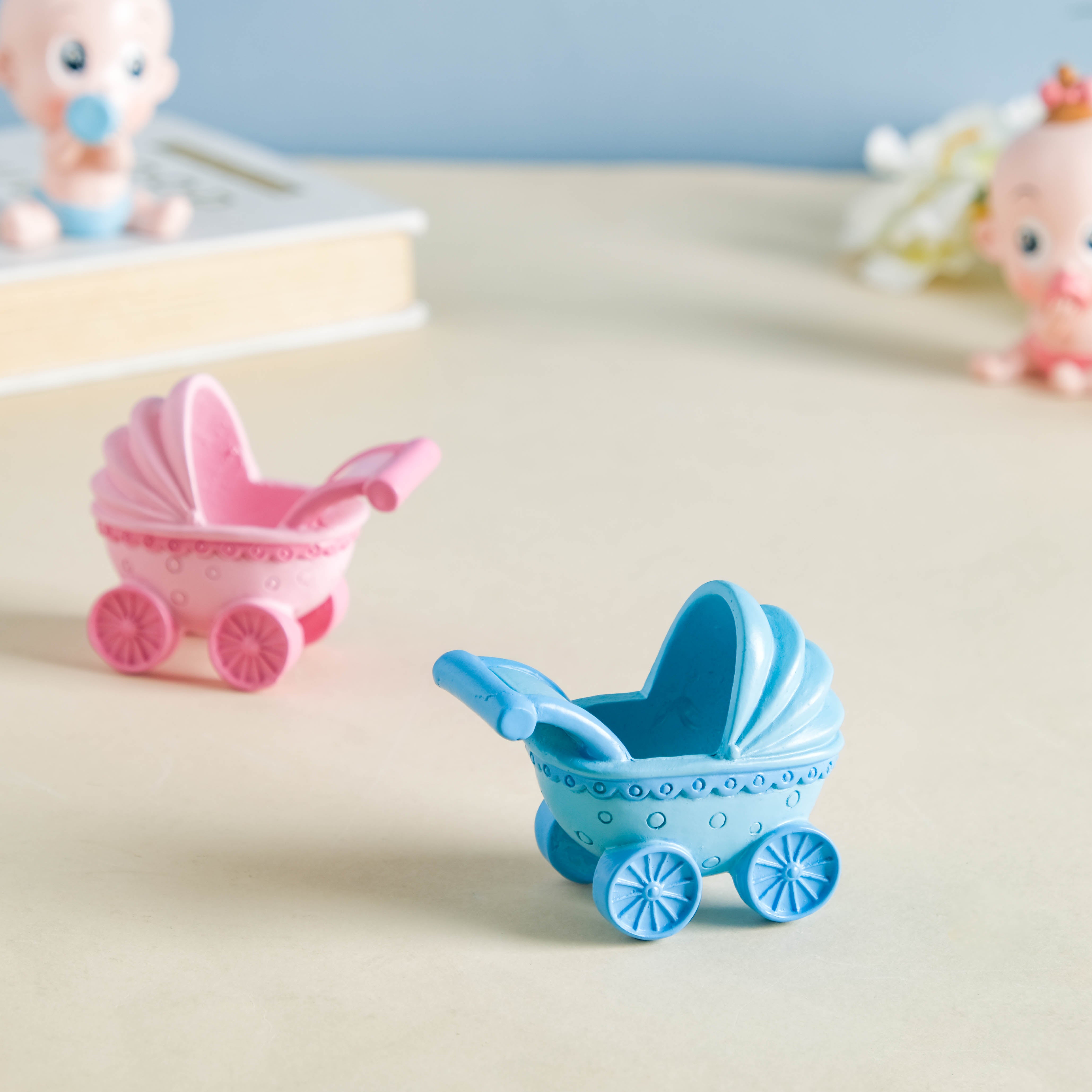 Miniature Baby Carriage Online - Premium Decor Object | Nestasia