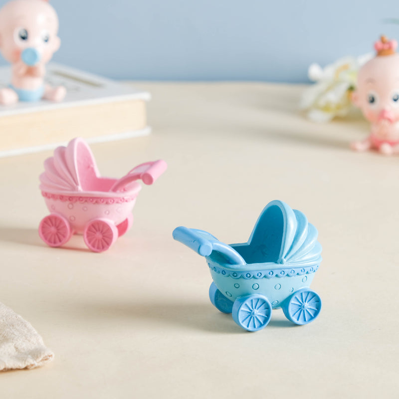 Miniature Baby Carriage - Showpiece | Home decor item | Room decoration item