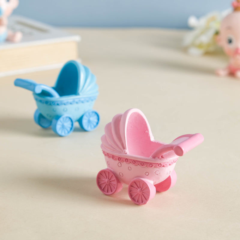 Miniature Baby Carriage - Showpiece | Home decor item | Room decoration item