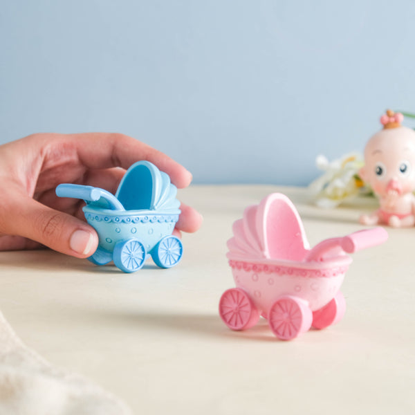 Miniature Baby Carriage - Showpiece | Home decor item | Room decoration item