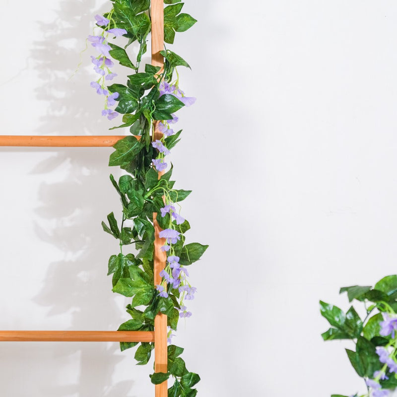 Party Decor Floral Vine Set of 2 Purple - Artificial flower | Flower for vase | Home decor item | Room decoration item