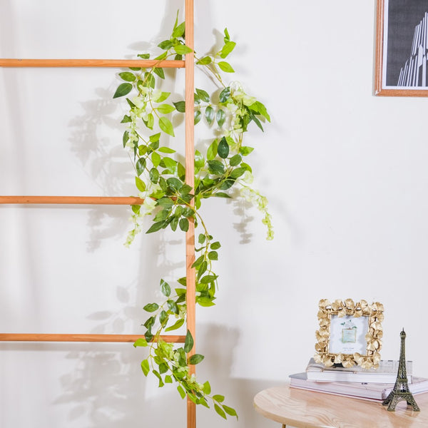 Party Floral Decor Vine White - Artificial flower | Flower for vase | Home decor item | Room decoration item