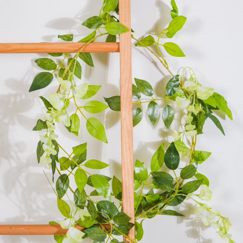 Party Floral Decor Vine White - Artificial flower | Flower for vase | Home decor item | Room decoration item