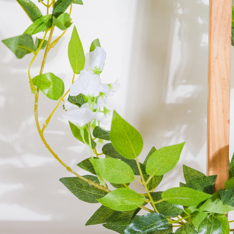 Party Floral Decor Vine Snow White - Artificial flower | Flower for vase | Home decor item | Room decoration item