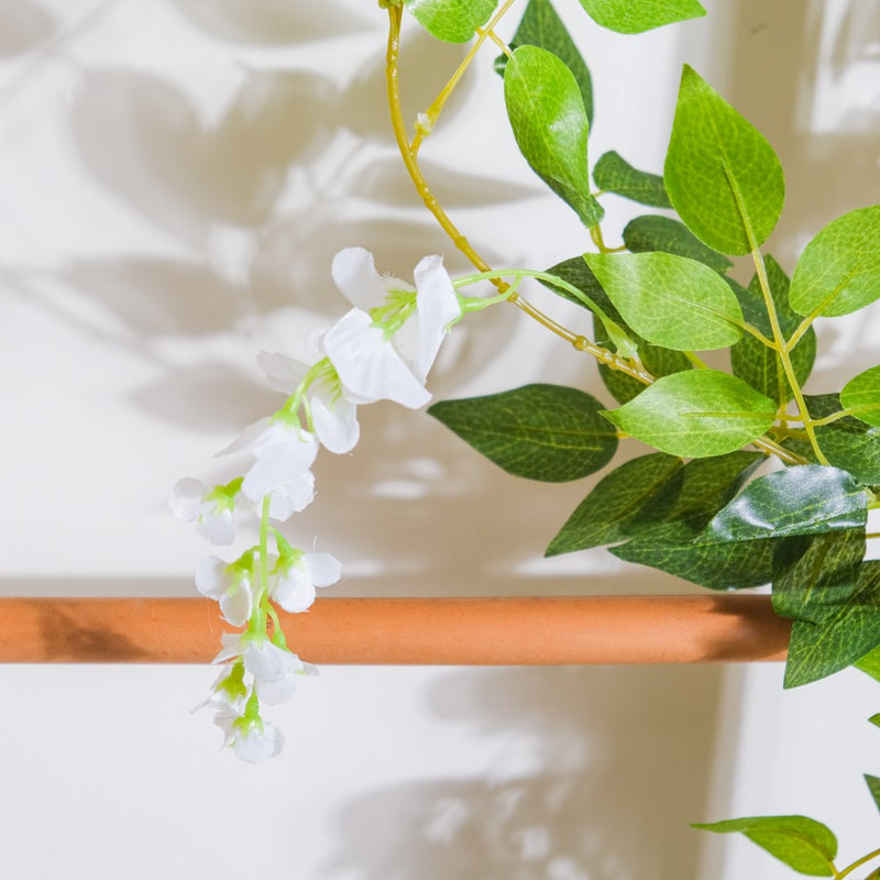 Party Floral Decor Vine Snow White - Artificial flower | Flower for vase | Home decor item | Room decoration item